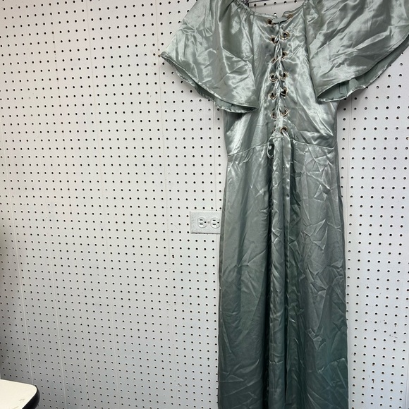 Ivy City Co Silver Maxi Dress - Picture 5 of 7